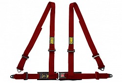 OMP DA505061 Safety harnesses ROAD 4, 4 points 2", red