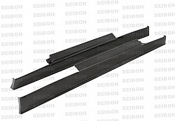 SEIBON SS0910NSGTR-VS Carbon Fiber Side Skirts VS-style for NISSAN GT-R R35