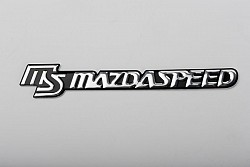ARD MDA-MZ-EM-A078B emblem of MAZDASPEED (BLK)