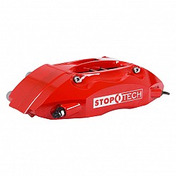 STOPTECH 83.838.4700.71 BBK 2PC ROTOR, FRONT SLOTTED 355X32/ST40 RED SUBARU STI '04-07