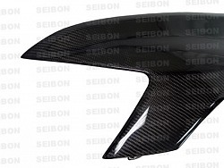 SEIBON FF0305MITEVO8 WIDE-Style Carbon Fiber Front Fenders +10mm for MITSUBISHI EVO 8/9