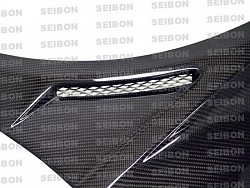 SEIBON FF0405SBIMP WIDE-Style Carbon Fiber Front Fenders +10mm for SUBARU IMPREZA 2003-2005
