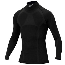 ALPINESTARS 4756012_10_L/XL Top underwear (karting) KX-W TOP (winter), black, L/XL