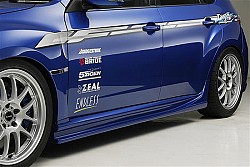 ATOMIC Накладки на пороги INGS Style Subaru Impreza STI 08 (комплект)