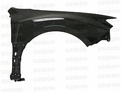 SEIBON FF0809SBSTI WIDE-Style Carbon Fiber Front Fenders +10mm for SUBARU IMPREZA STI 2008-2009