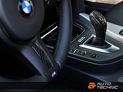AUTOTECKNIC BM-0197 Carbon Fiber Gear Selector Cover - BMW (Sport Automatic Transmission Equipped Only)