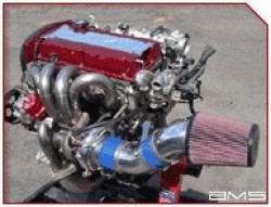 AMS A0030A-1A MITSUBISHI EVO VIII/IX GT30R turbo kit Specify WG color and intake pipe style