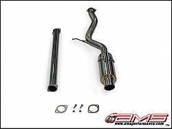 AMS A0085A-2A 2008 and up RALLIART Single tip catback exhaust