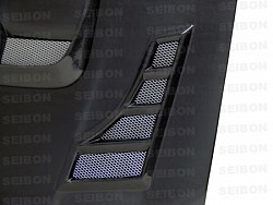 SEIBON HD0607SBIMP-CW Carbon Fiber Hood CW-style for SUBARU IMPREZA 2006-2007