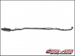 AMS A0071A-1A MITSUBISHI EVO VIII/IX 3" Full Stainless Steel Turbo Back Exhaust with High flow cat