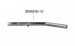 BASTUCK BMWE90-1D Средняя часть выхлопной системы для E90/E91 318d/320d/325d/330d кроме 320d N47D20A