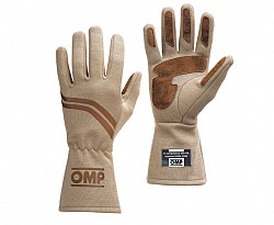 OMP IB/746/M/L Перчатки для автоспорта (FIA) DIJON, песочный, р-р L