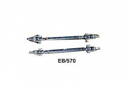 OMP EB/570 Adjusting rods for splitter (2 pcs.), Dl. 130/195mm