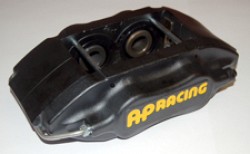 AP RACING CP5200-815S4 Суппорт 4-х поршневой, левый, черный, под диски 315мм-330мм / 14,3мм