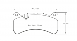 PAGID 8005-RS14 Тормозные колодки RS14