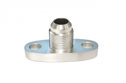 ATP TURBO ATP-FLA-024 Oil Return Flange with integrated -10 Flare For All T3 / T4 and large GT turbos