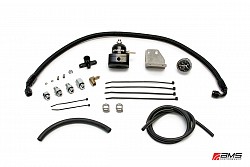 AMS 04.07.0001-1 AMS EVO X Fuel Pressure Regulator Kit in Black