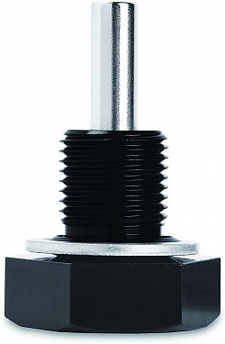 MISHIMOTO MMODP-14125B Magnetic Oil Drain Plug M14 x 1.25, Black