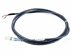 RACELOGIC RLCAB014LE Lemo 2W Plug - 2 Wire Unterminated - 2m cable (VBOX Unterminated PWR) Screened Version