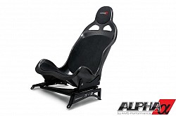 AMS ALP.07.11.0104-1 NISSAN GT-R Tillett Carbon Fiber Race SEAT with ALPHA Logo