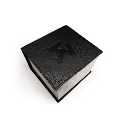AKRAPOVIC 801732 Leather Memo Notepad - black