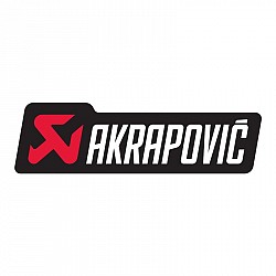 AKRAPOVIC 801604 Akrapovič Logo Sticker - Front Adhesive 40 x 11,5 cm ​