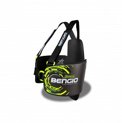 BENGIO STDPLXSGY BUMPER Plus Защита ребер для картинга, серый/флюор. жёлтый, р-р XS (высокая спина)