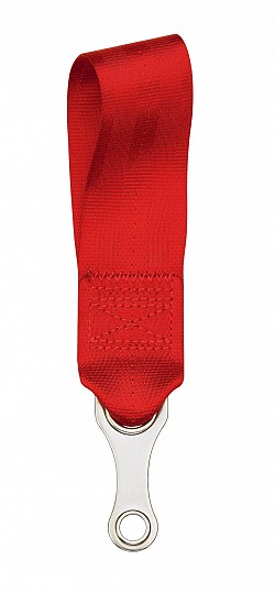 SCHROTH 90372 Towing Straps for bolt 7/16 “ Color: red (10 cm)