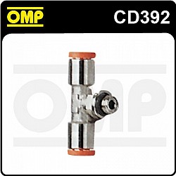 OMP CD/392 Connector T-piece with thread for fire-extinguishing system