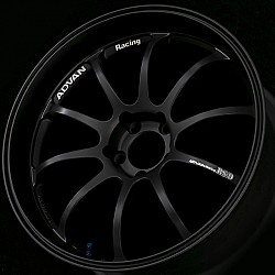 ADVAN wheel RS-D 18X7.5+50 5-100 MAT BLACK