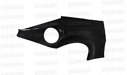 SEIBON RF0205NS350 Carbon Fiber Rear Fenders for NISSAN 350Z/Z33