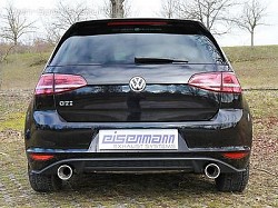 EISENMANN V2700.01023 Axleback exhaust for VW Golf 7 GTI (2x102mm polished tips) Sport Sound