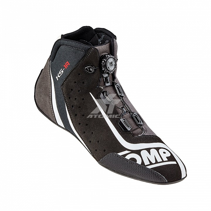 OMP IC/81007140 Karting shoes KS-1R, black/silver, size 40