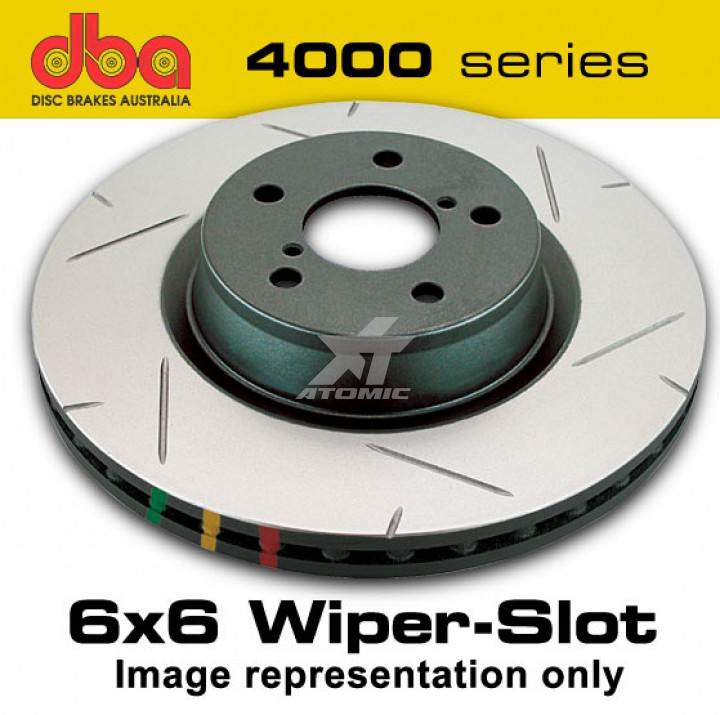 DBA 4644SR Диск тормозной задний slotted SUBARU WRX 2.0 94-98/Forester SF5/Impreza 2.0L,2.5L/leg