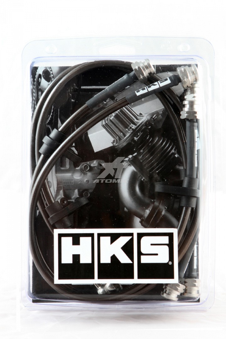 HKS 66-132 К-т шлангов тормозных армированных для SUBARU IMPREZA 2001-2007