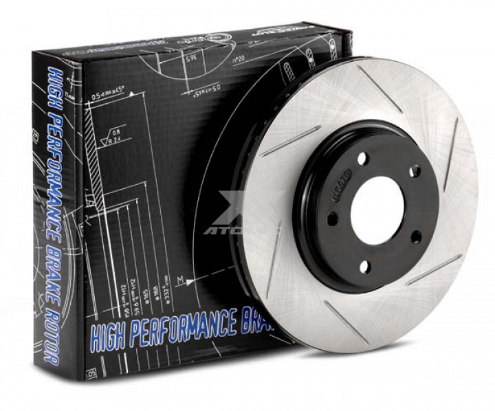 STOPTECH 126.42081SR Тормозной диск задний правый Sport с насечкой для INFINITI/NISSAN Armada/Pathfinder Armada/QX56/Titan 2004-2018