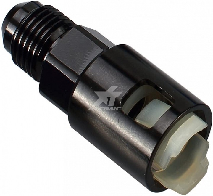 ARD ARVP02902 AN TO FEMALE QUICK CONNECT AN6 3 / 8" BLACK